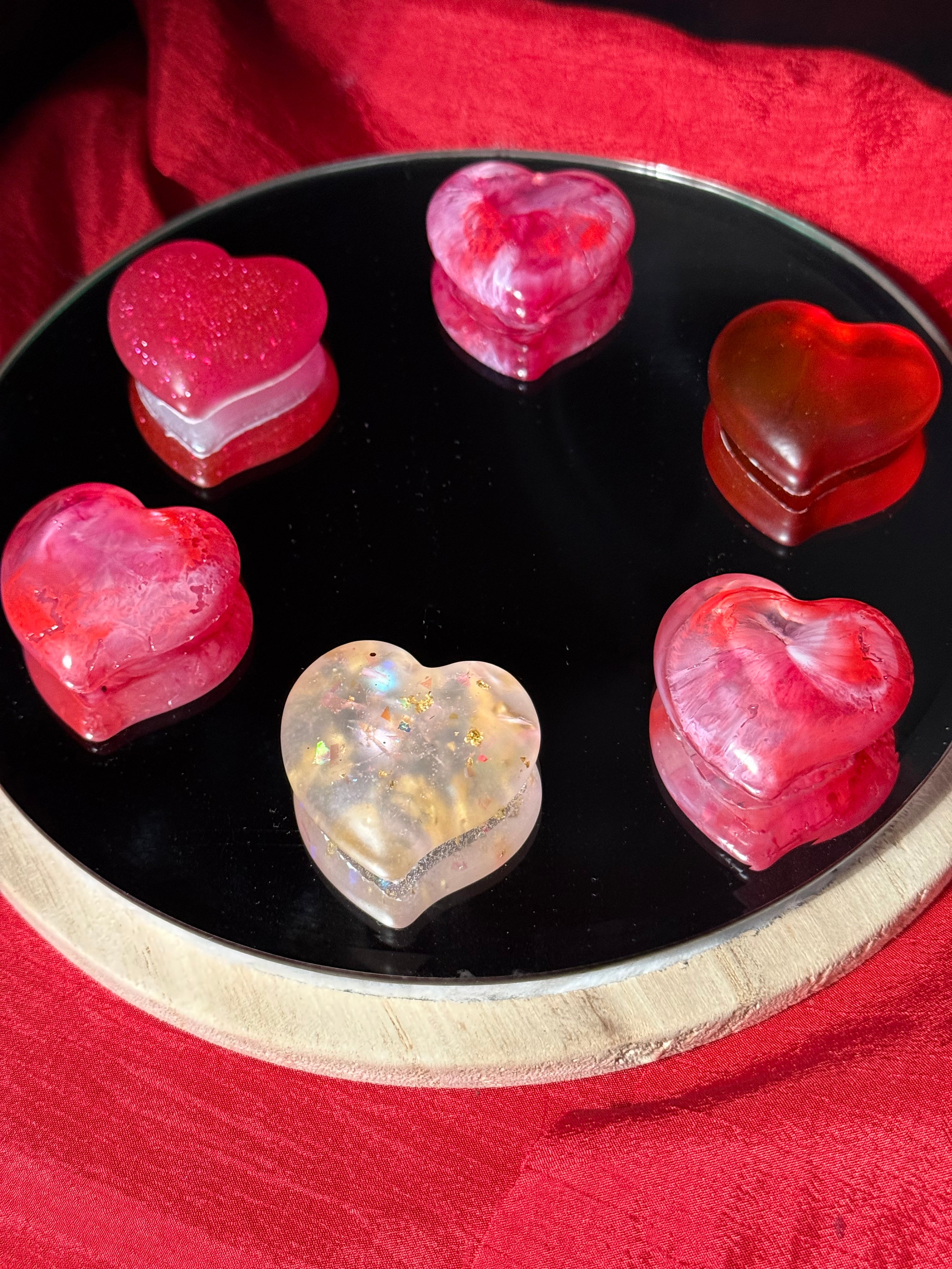 Valentine Mini Gift Set — Pocket Heart + Wax Melts