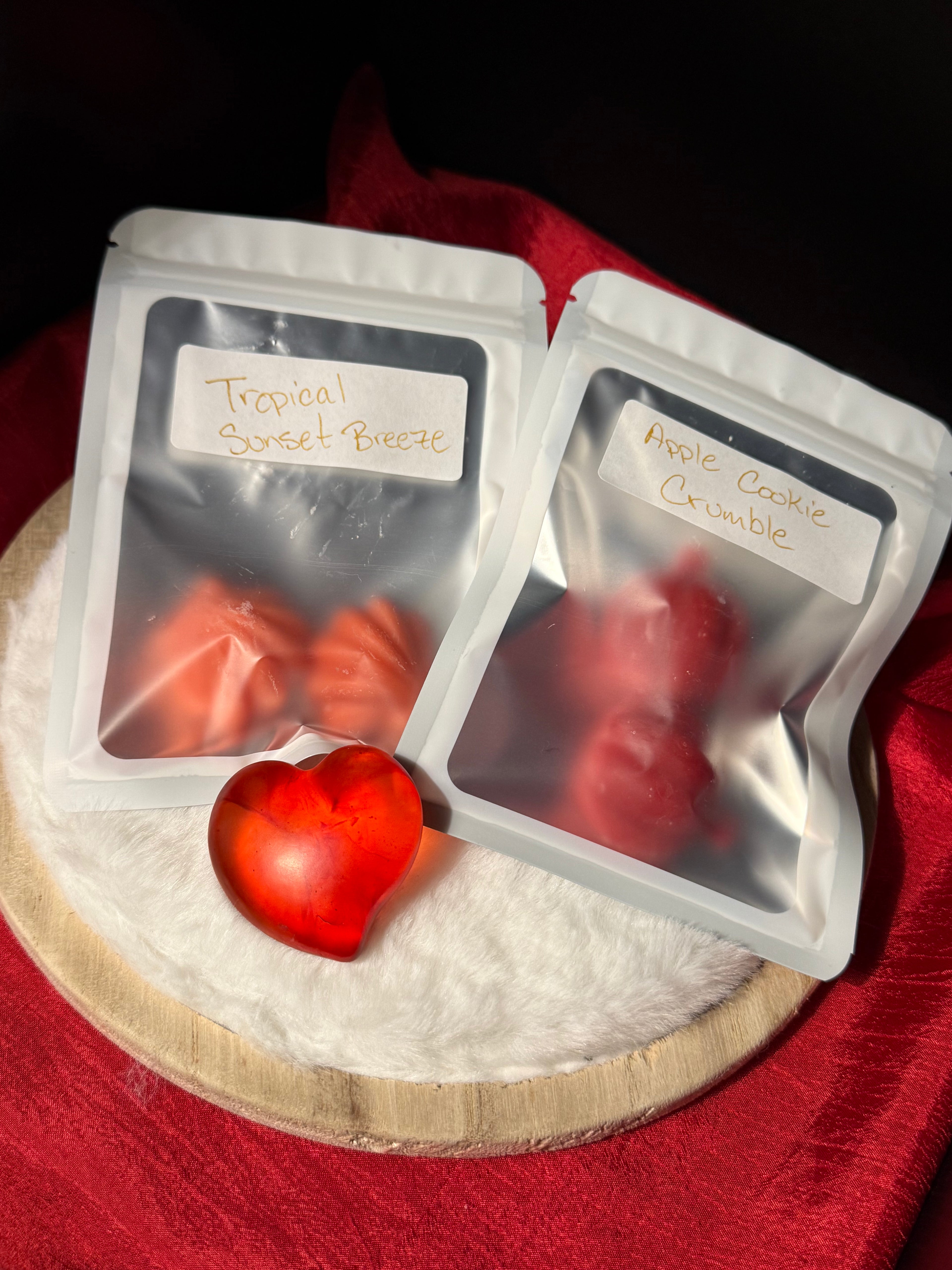 Valentine Mini Gift Set — Pocket Heart + Wax Melts