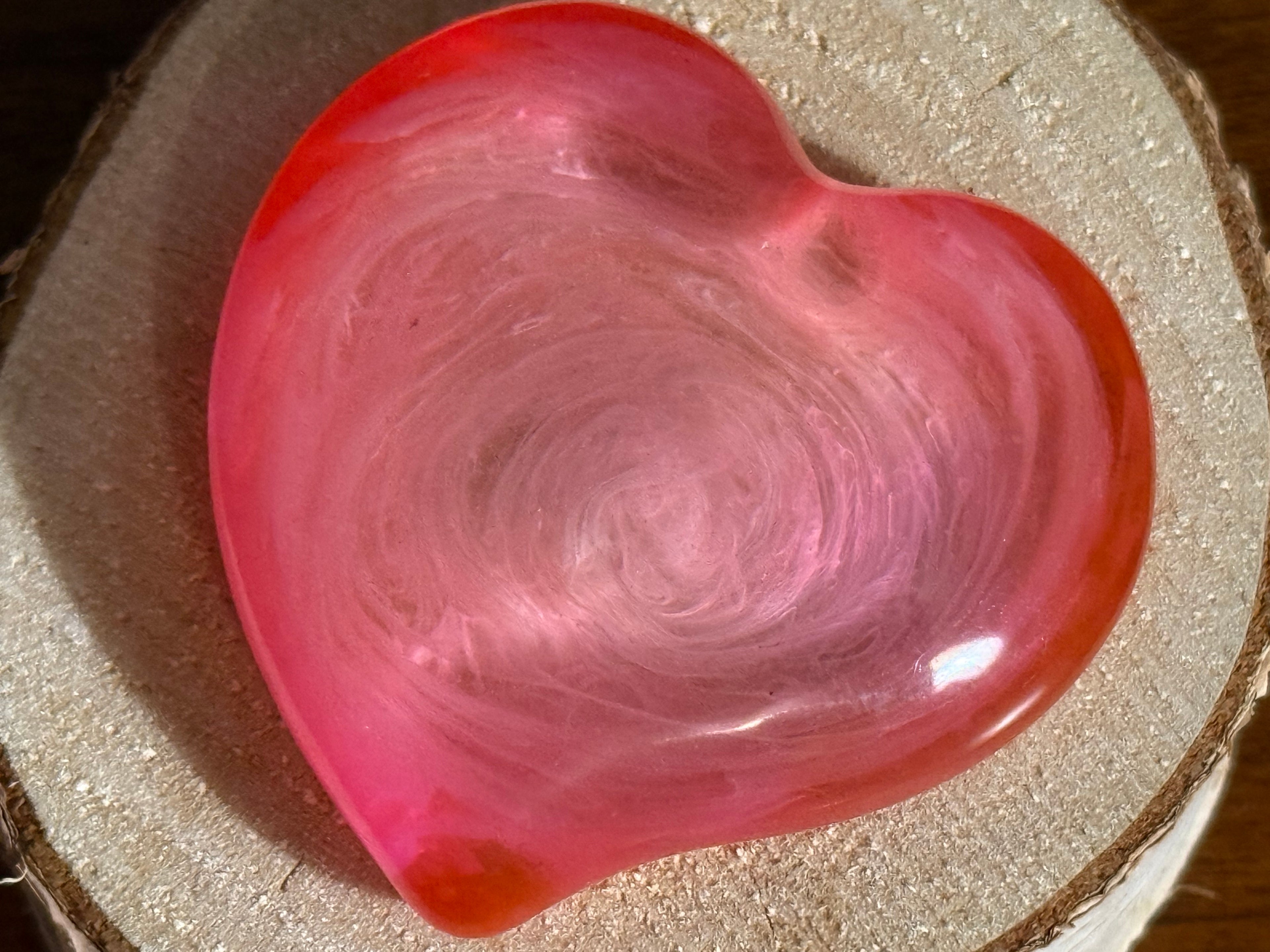 Pink Swirl Pocket Hug Heart