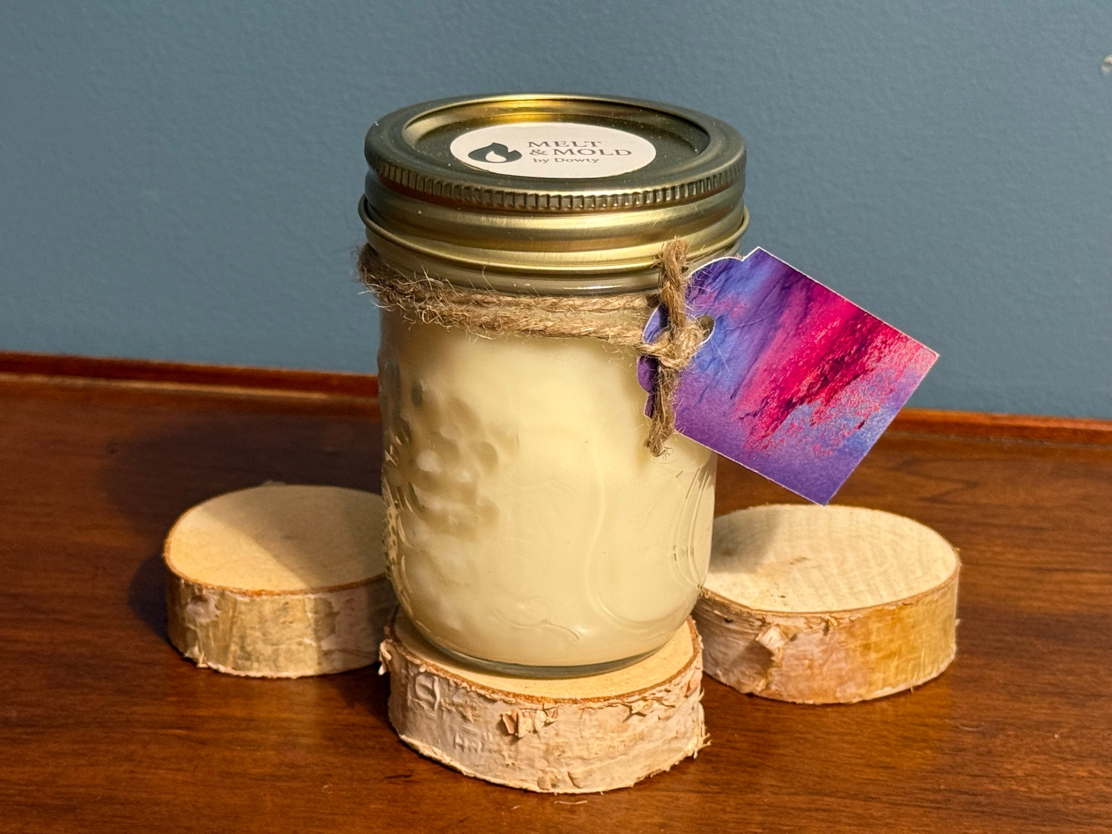 Ravenberry Vanilla Candle Jar