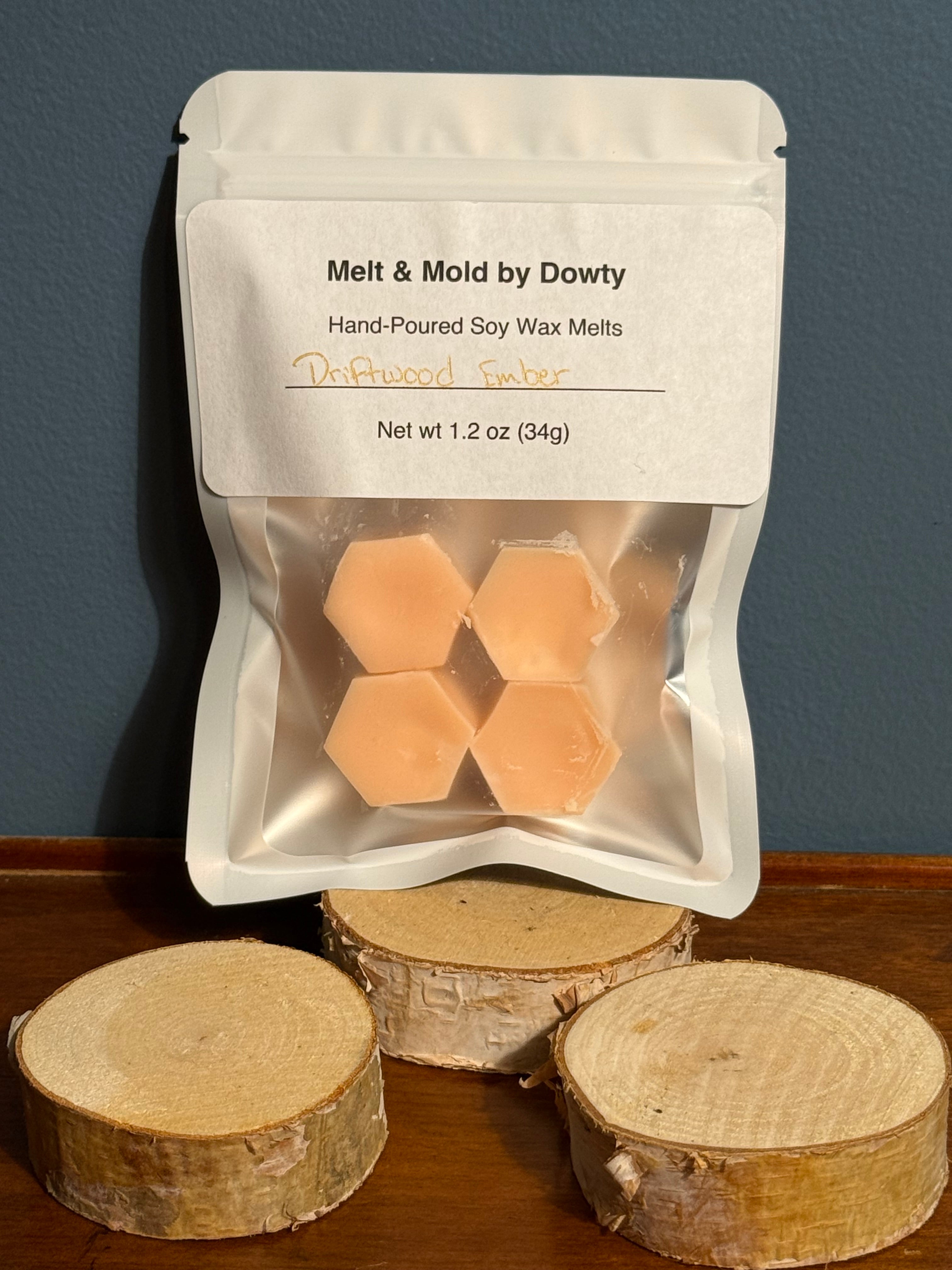 Driftwood Ember Wax Melt 4-Pack