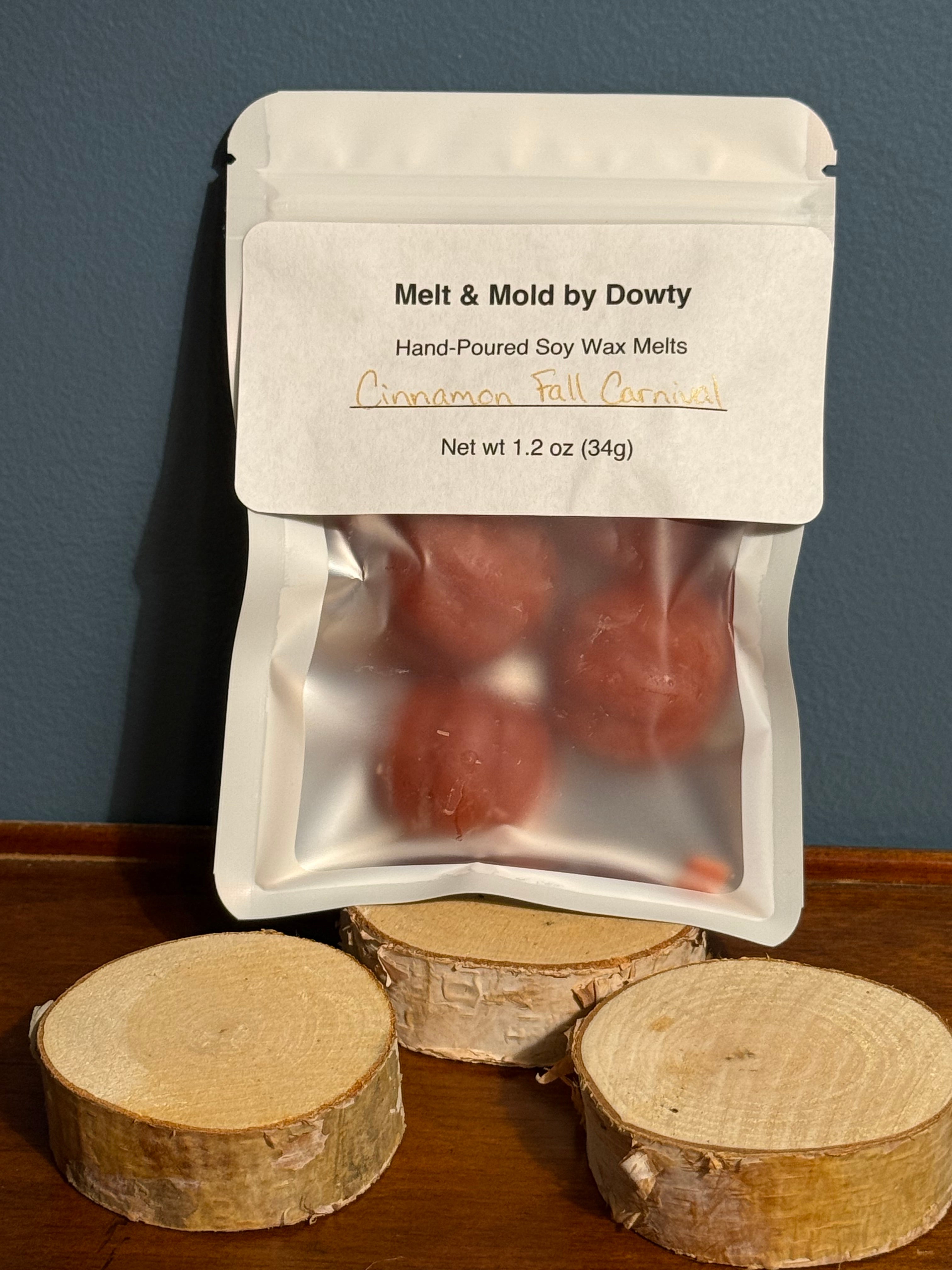 Cinnamon Fall Carnival Wax Melt 4-Pack
