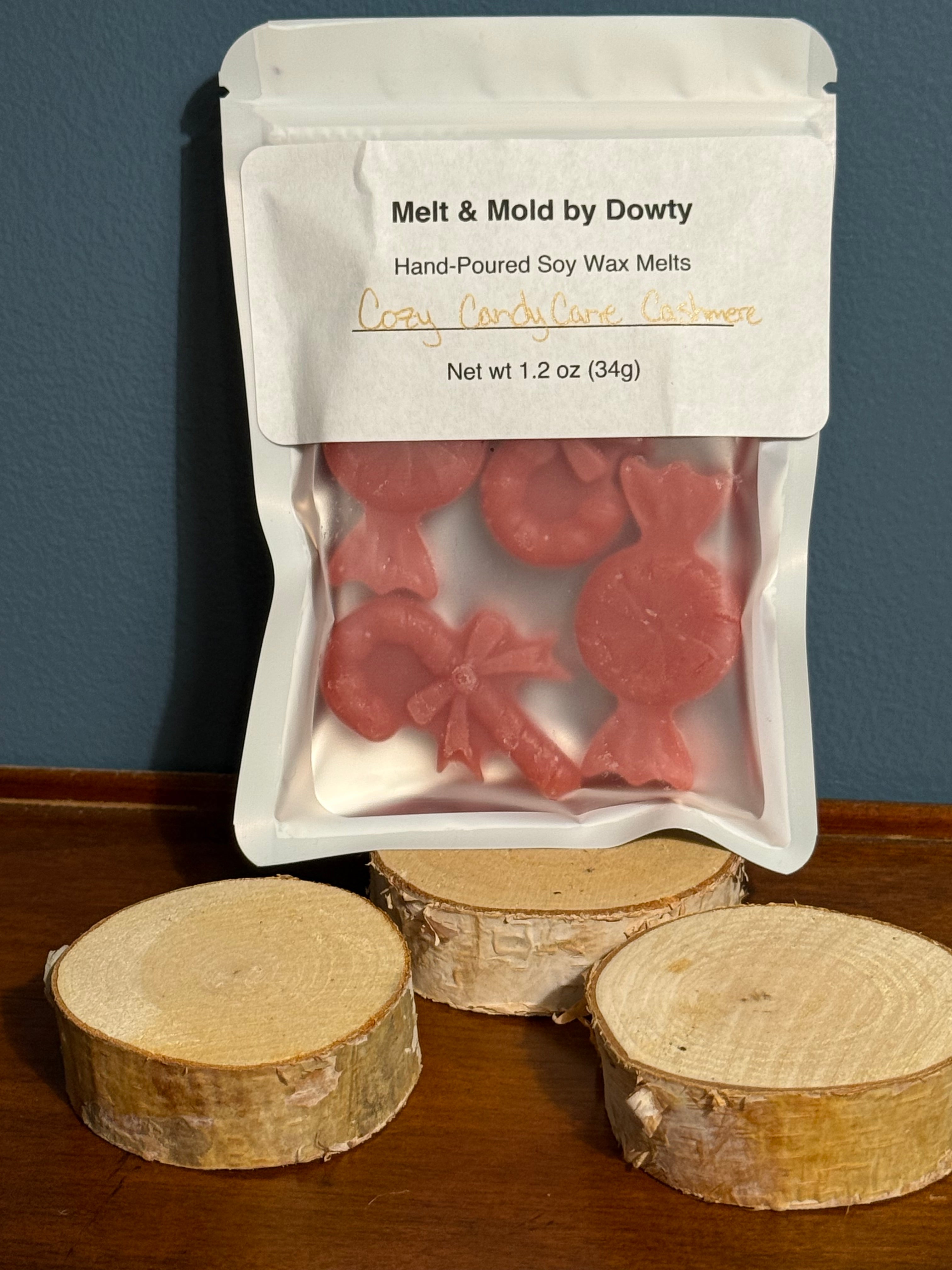 Cozy Candycane Cashmere Wax Melt 4-Pack